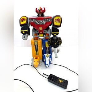 1994 Power Rangers Marchon 14" inch RC Remote Control Megazord Tested Working!!